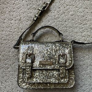 Kate Spade Gold Glitter Purse